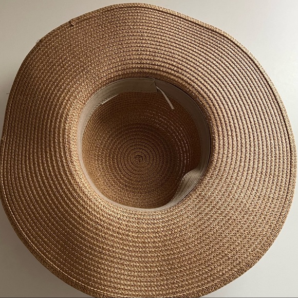 NEW Fashion Women Summer Big Wide Brim Straw Hat Floppy Beach Sun Foldable Cap - Picture 6 of 8